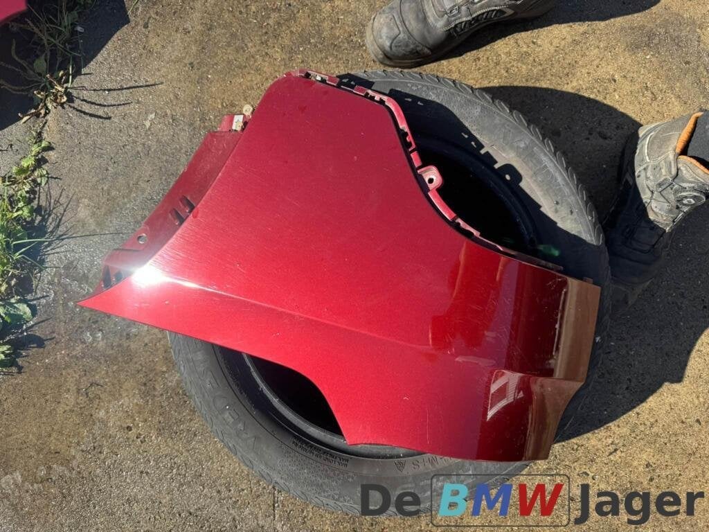 Bumperhoek rechtsachter vermilion rot BMW X5 E70 7158440, Auto-onderdelen, Gebruikt, Ophalen of Verzenden, Achter