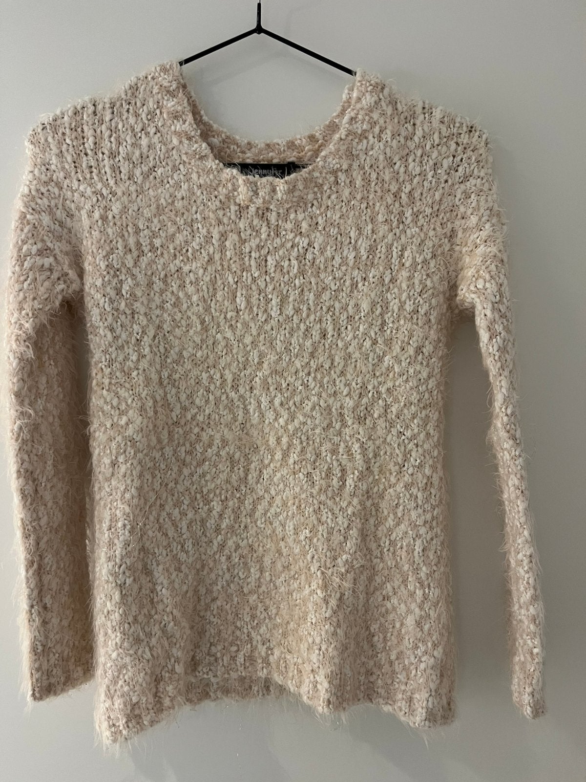 Jennyfer zachte trui zalmroze met glitterdraad (maat XS), Kleding | Dames, Ophalen of Verzenden, Nieuw, Maat 34 (XS) of kleiner