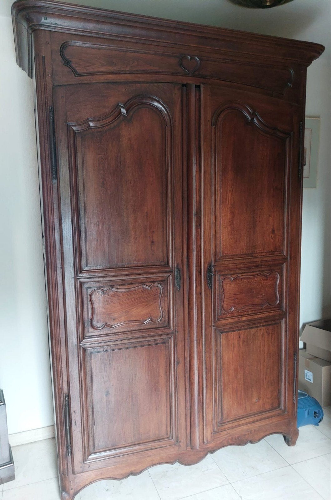 Armoire., Enlèvement