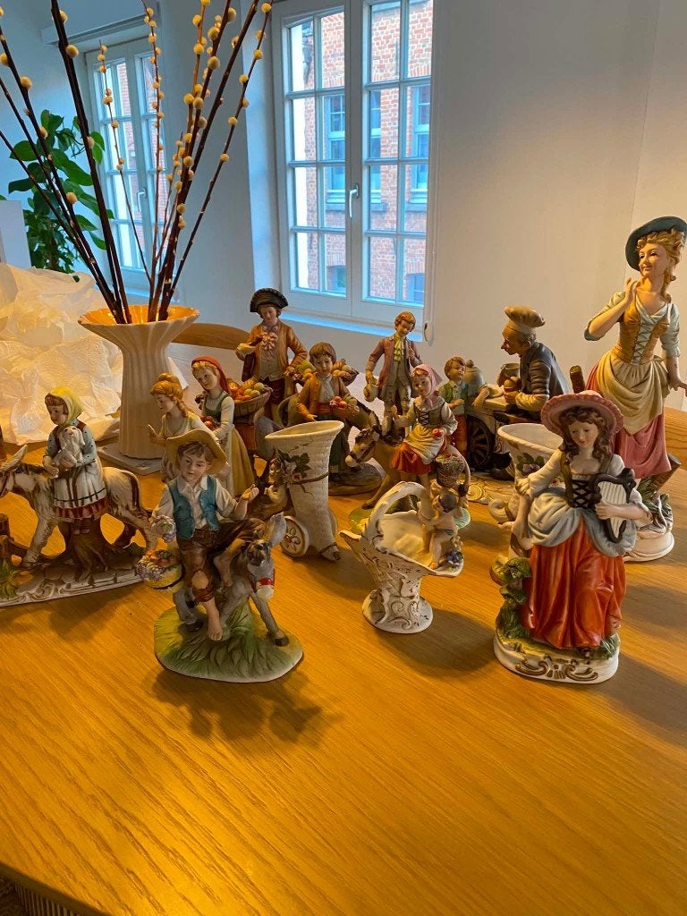 Mooie verzameling vintage beeldjes - €12 per stuk, Antiek en Kunst, Ophalen, Overige onderwerpen, Minder dan 20 cm, Overige materialen