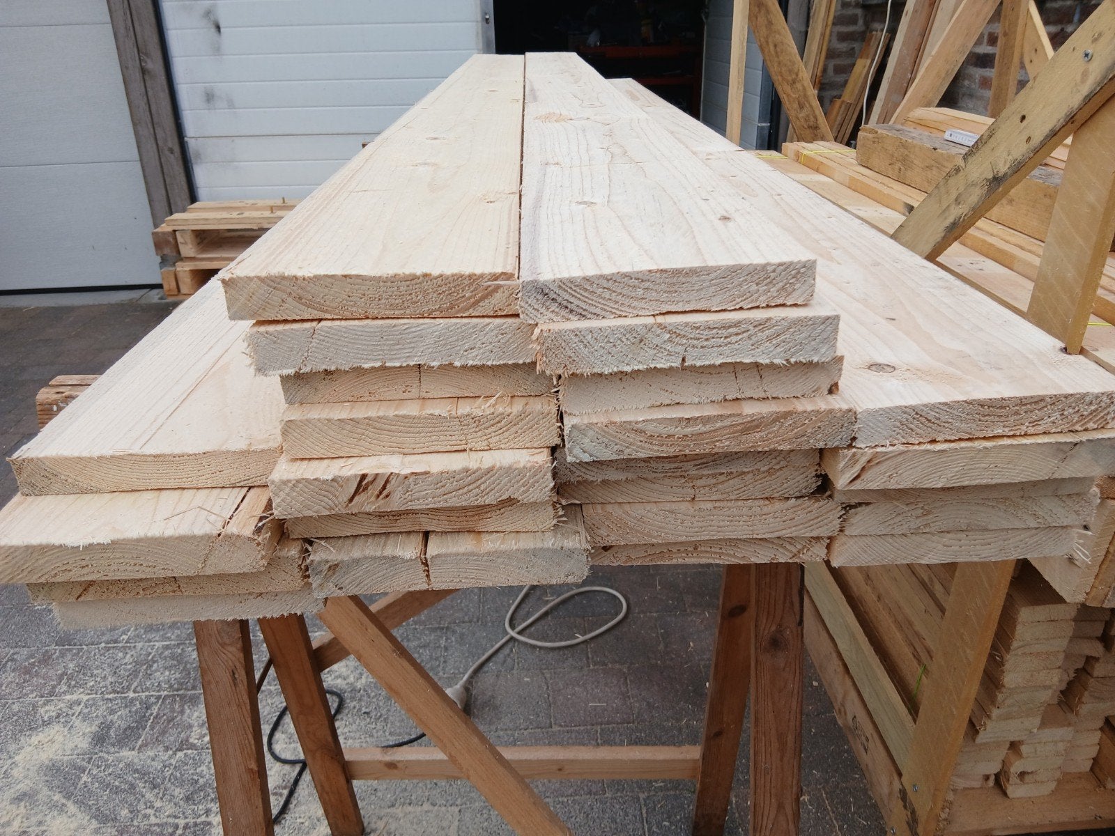 Houten planken, Doe-het-zelf en Bouw, Hout en Planken, Ophalen