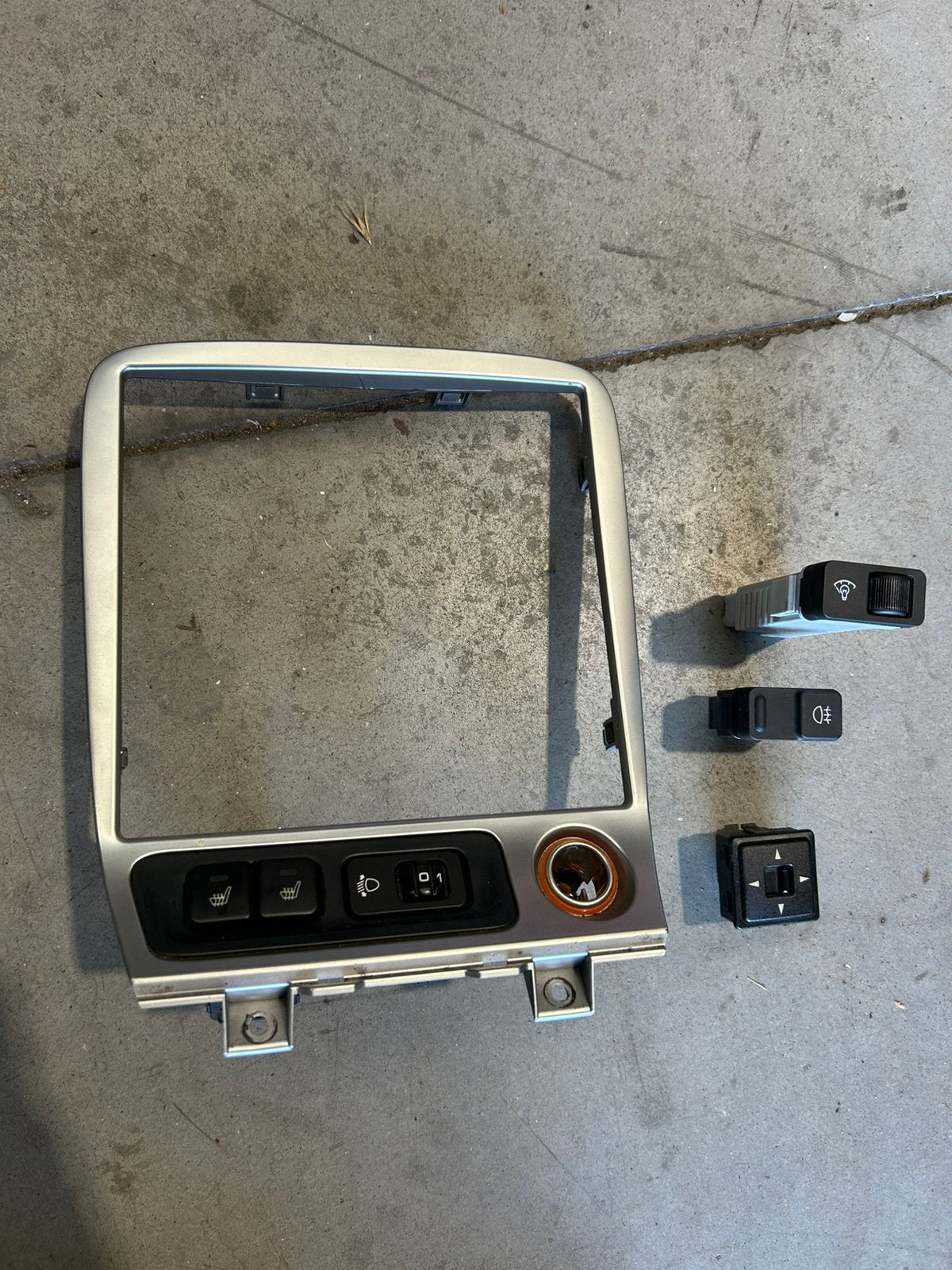 Mazda MX5 NBFL dashboard paneel + schakelaars, Ophalen of Verzenden, Mazda