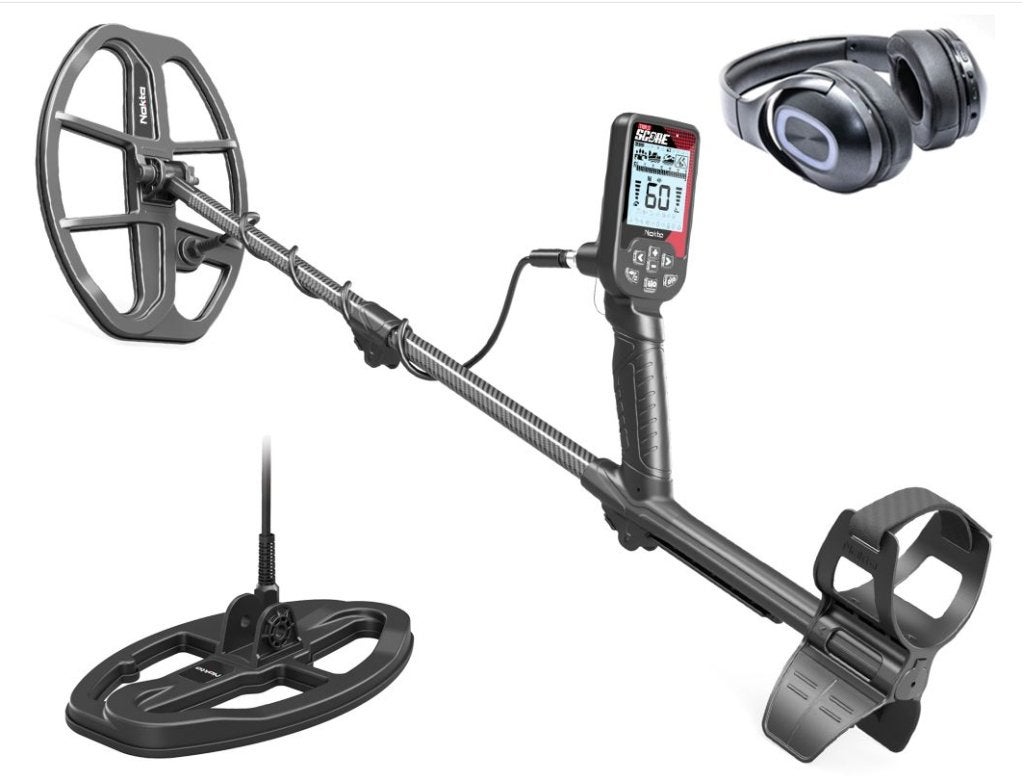 Nokta Triple Score metaaldetector Pro met veel accessoires