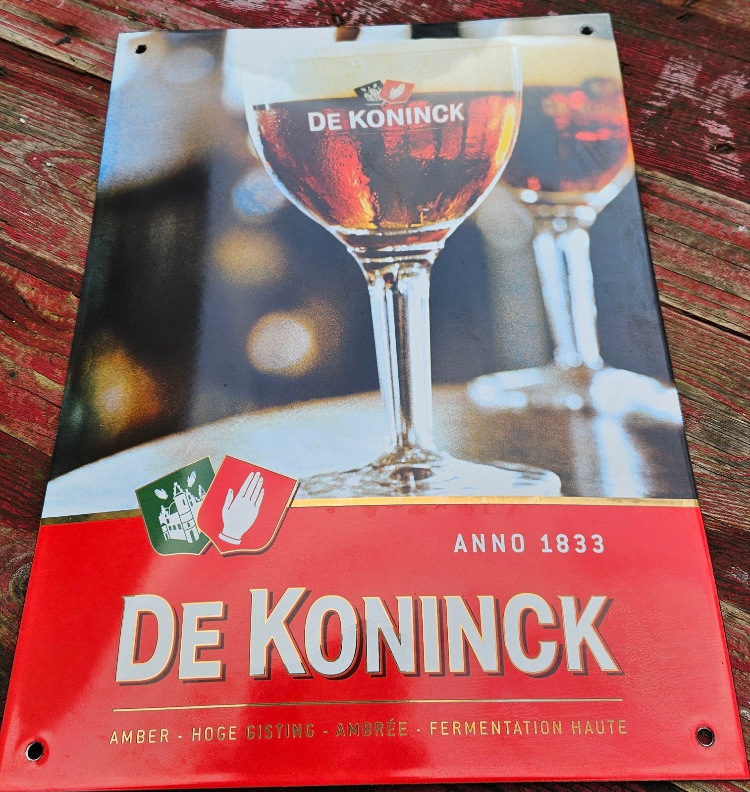 De Koninck emailbord NIEUW
Dit i, Verzamelen, Ophalen of Verzenden, De Koninck