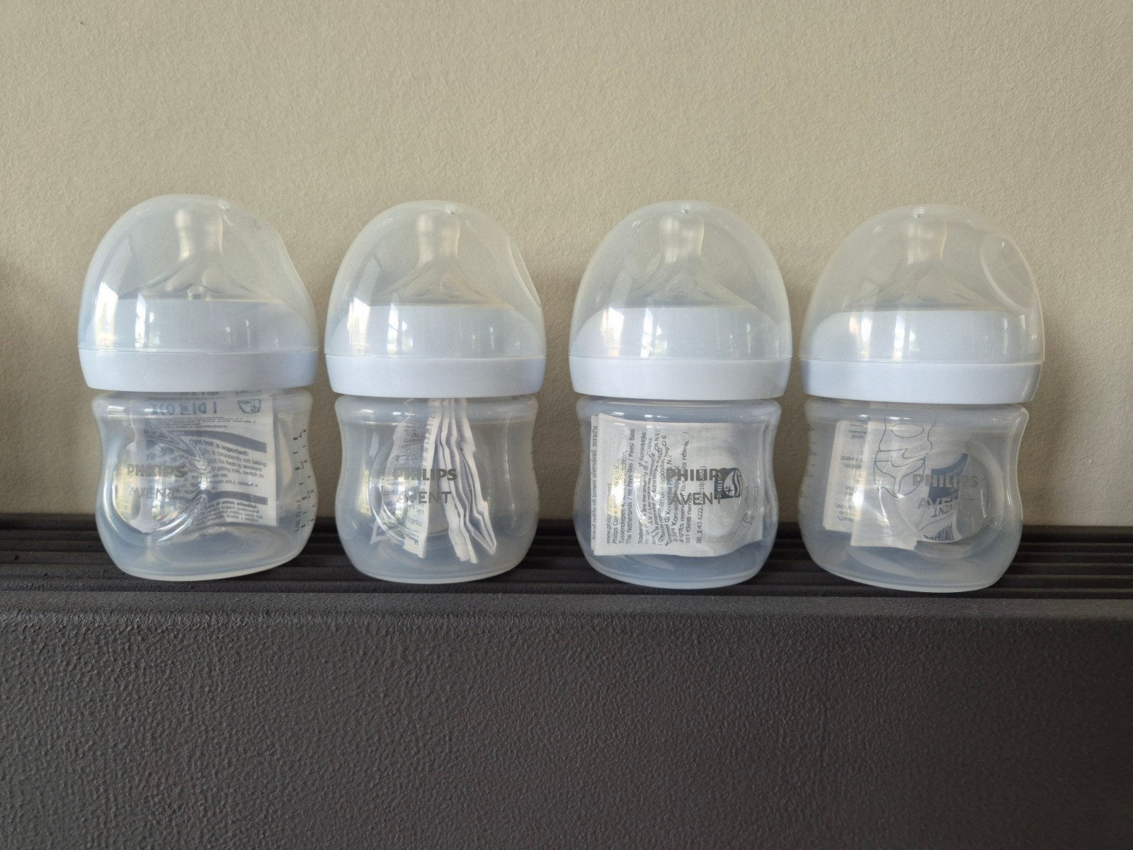 Philips Avent Babyfles 125ml - 4 stuks, Ophalen, Babyfles, Philips Avent