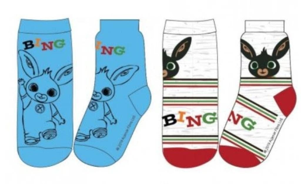 Bing Konijn Sokken - 2 paar - Maat 27/30, Kinderen en Baby's, Kinderkleding | Schoenen en Sokken, Jongen of Meisje, Nieuw, Sokken