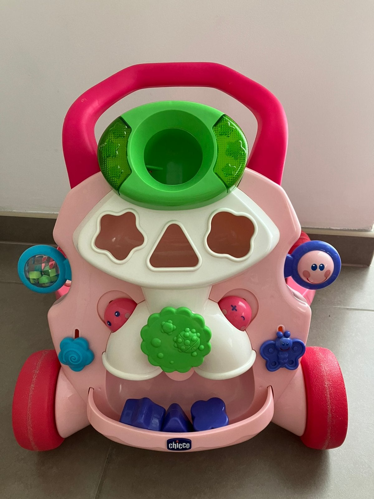 Chicco loopwagen/ babywalker, Ophalen, Zo goed als nieuw, Babygym, Met wieltjes