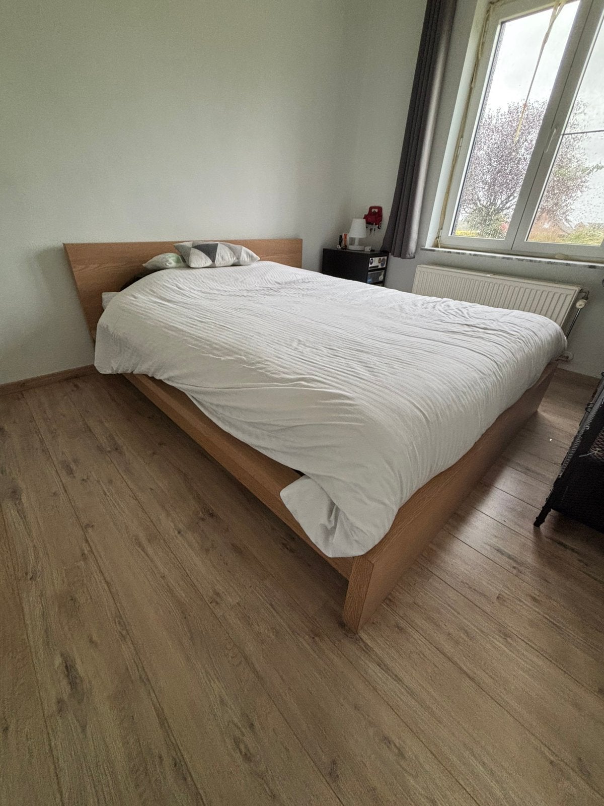 Ikea malm bed 160x200, Enlèvement, Utilisé, Deux personnes