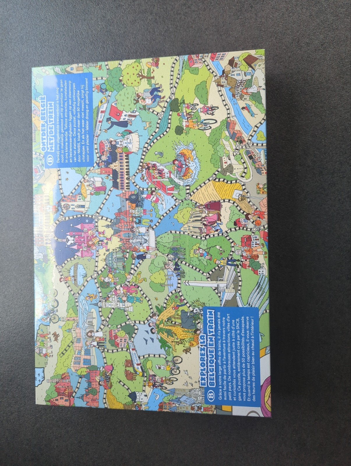 puzzel van nmbs, Ophalen, 500 t/m 1500 stukjes, Nieuw, Legpuzzel