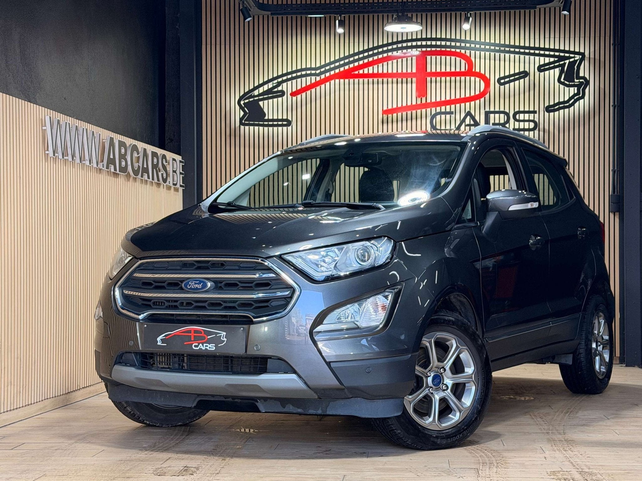 Ford EcoSport 1.0 EcoBoost Titanium * GARANTIE 12 MOIS * 1ER, Autos, Argent ou Gris, Achat, 998 cm³, Euro 6