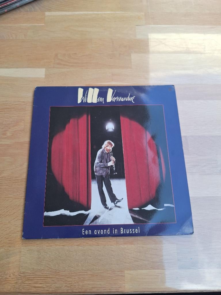 Willem vermandere Een avond in brussel lp, Cd's en Dvd's, Ophalen of Verzenden, Gebruikt