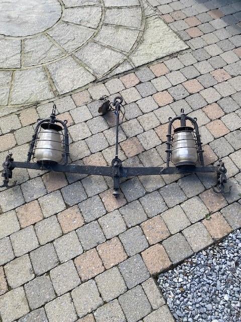 Boerderij Lamp, Schuurlamp, molenlamp, weegschaallamp, Ophalen