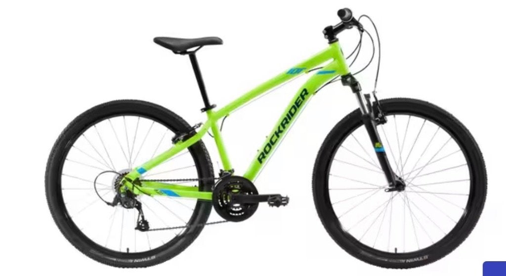VTT ROCKRIDER ST 100 JAUNE, Ophalen, Zo goed als nieuw