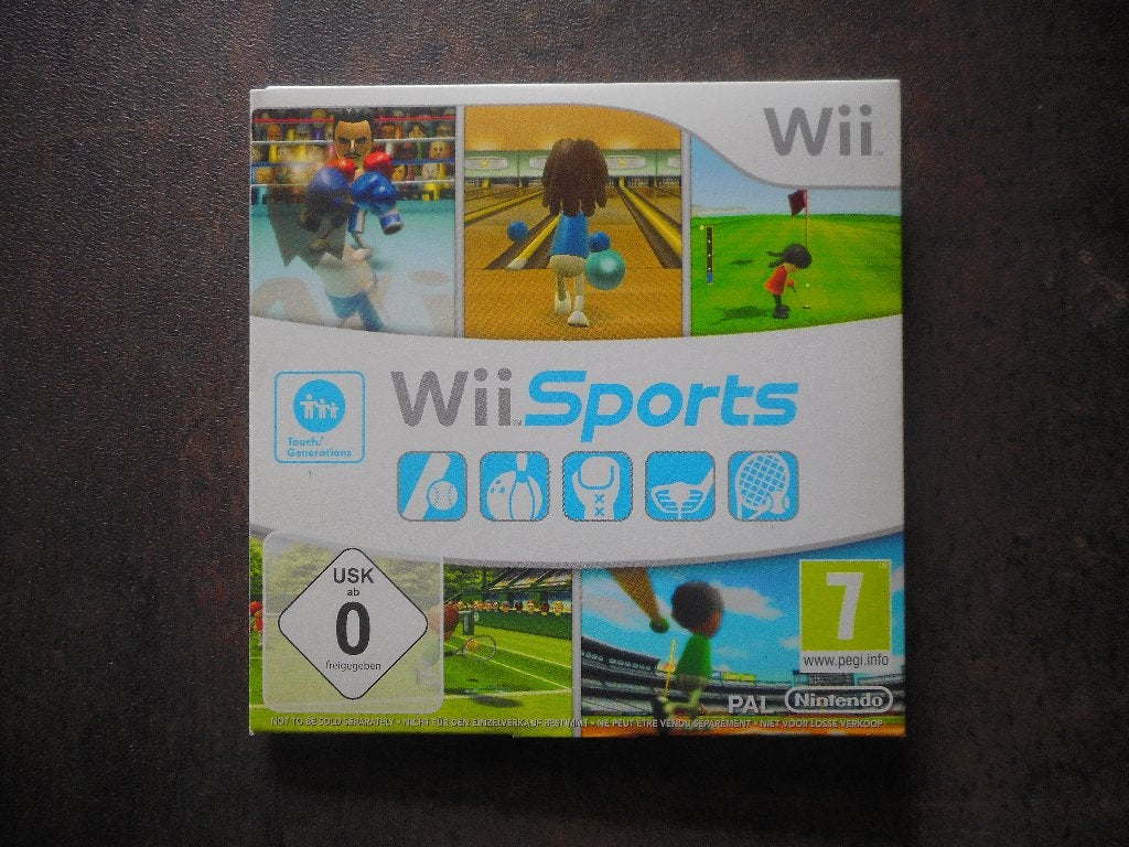 Wii Sports voor Wii (zie foto's) II, Games en Spelcomputers, Games | Nintendo Wii, Gebruikt, Ophalen of Verzenden, 3 spelers of meer