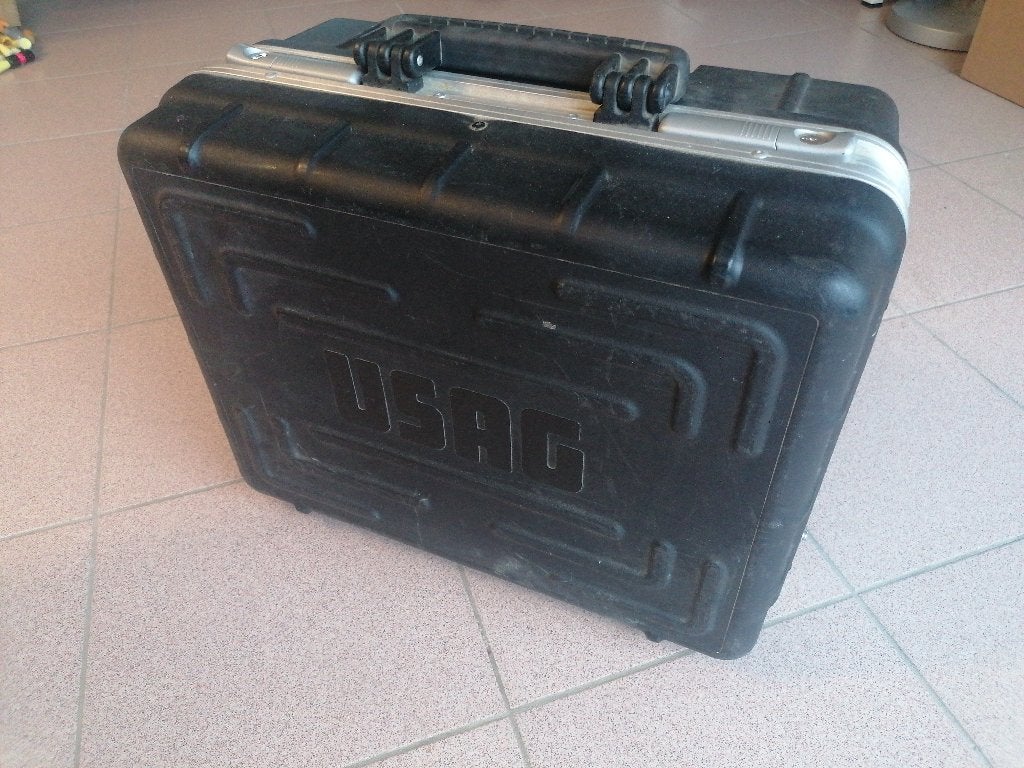 Werkkoffer, Ophalen, Gebruikt