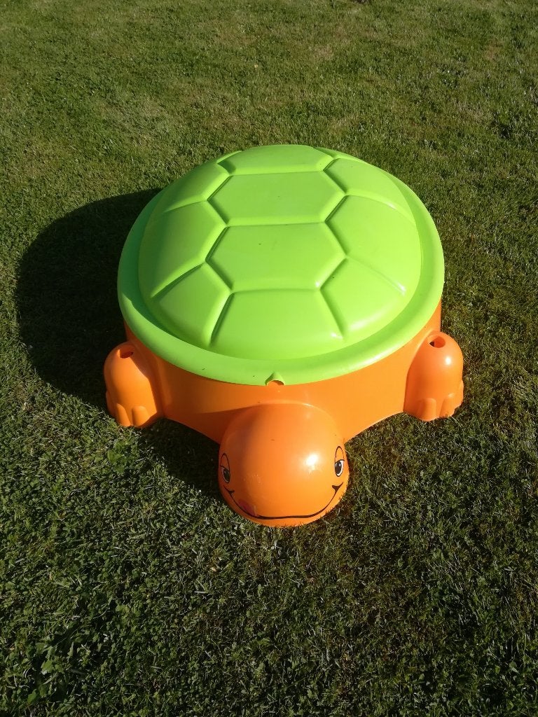 bac à sable / piscine tortue pour enfants, Kinderen en Baby's, Speelgoed | Buiten | Zandbakken, Ophalen, Zo goed als nieuw