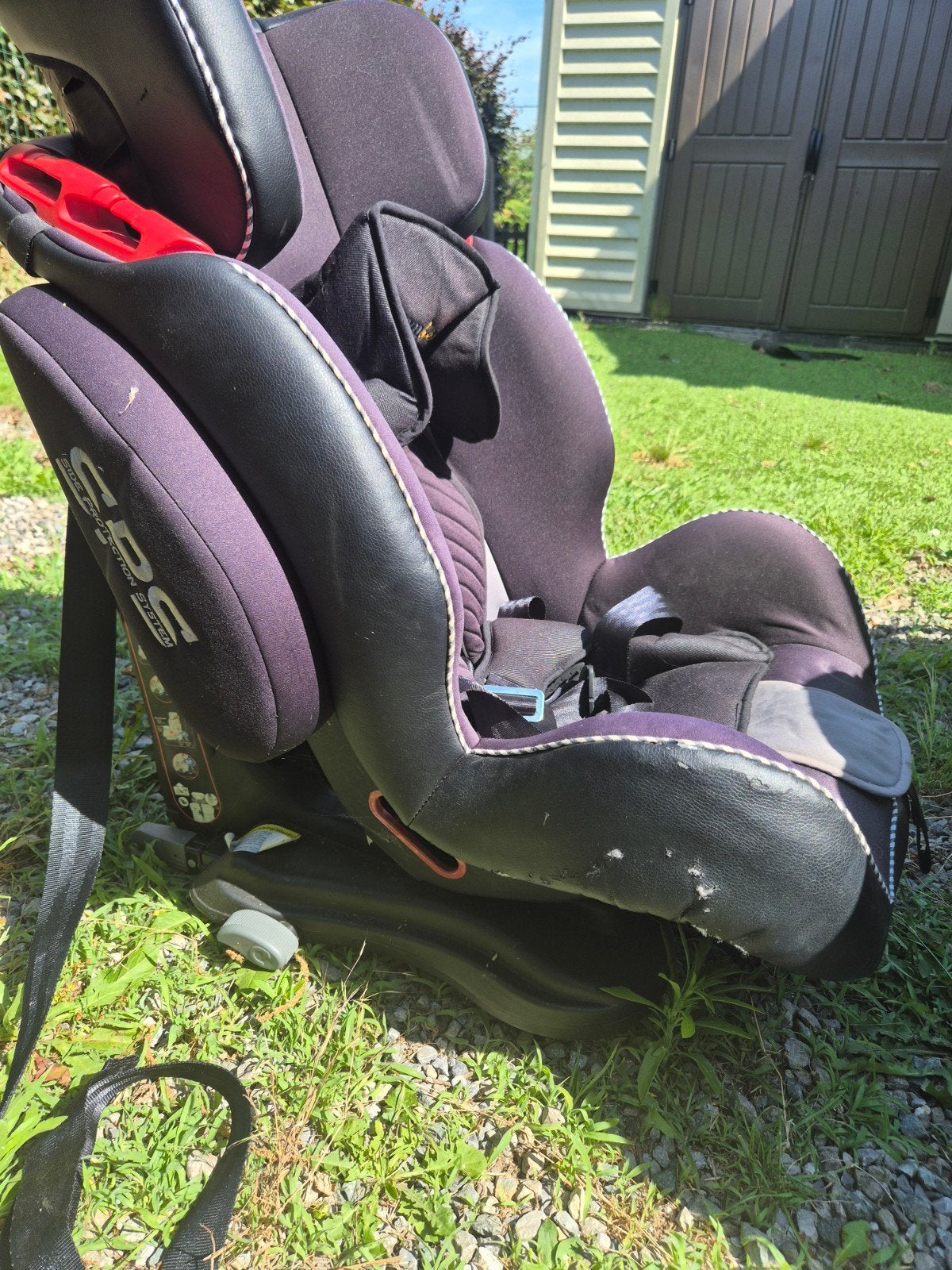 Kinder autstoel met isofix, Enlèvement, Isofix