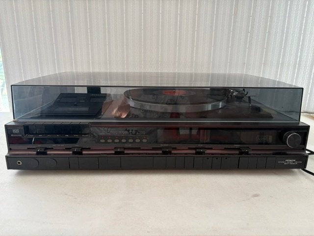 Platine vinyle + radio + lecteur cassette vintage, Enlèvement, Utilisé