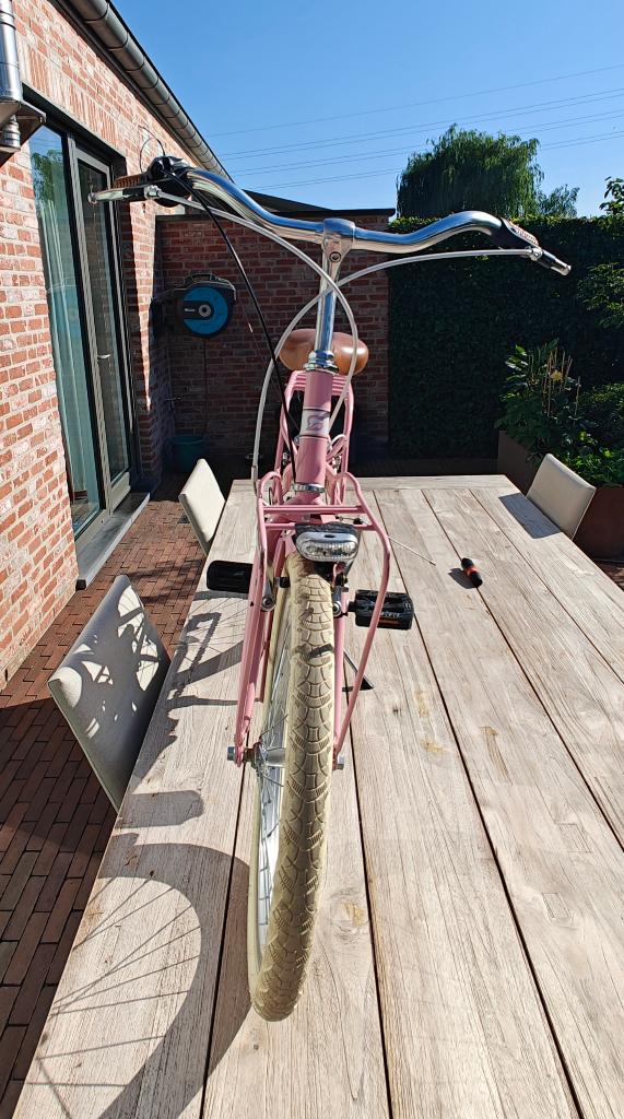 kinderfiets, Fietsen en Brommers, Fietsen | Kinderfietsjes, Gebruikt, 16 tot 20 inch, Velgrem, Ophalen