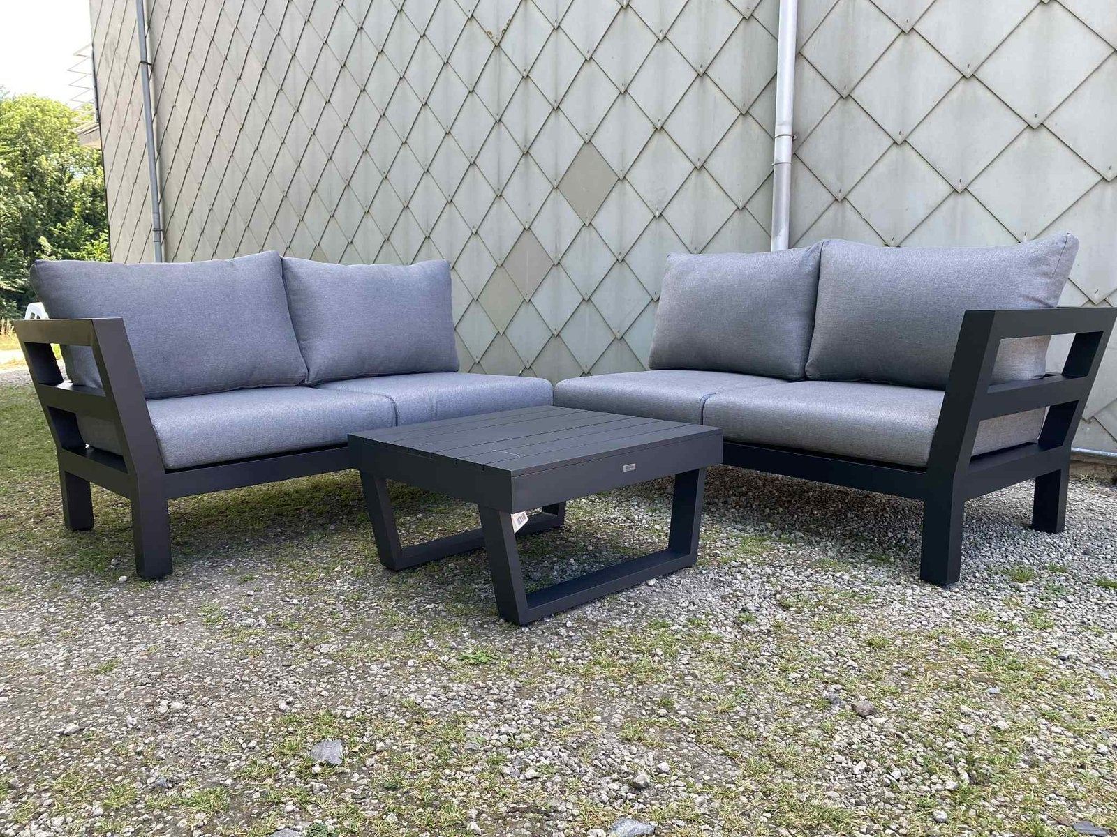 Als nieuw! Complete loungeset in topstaat, Tuin en Terras, Ophalen, Zo goed als nieuw