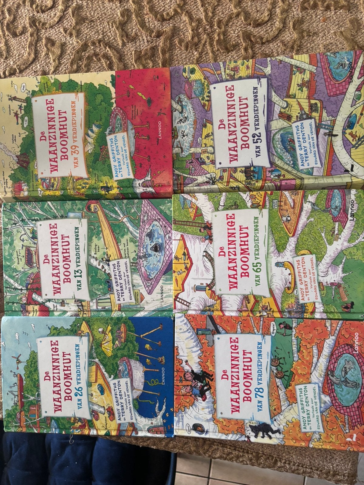 De waanzinnige boomhut 1-6, Ophalen, Gelezen, Fictie