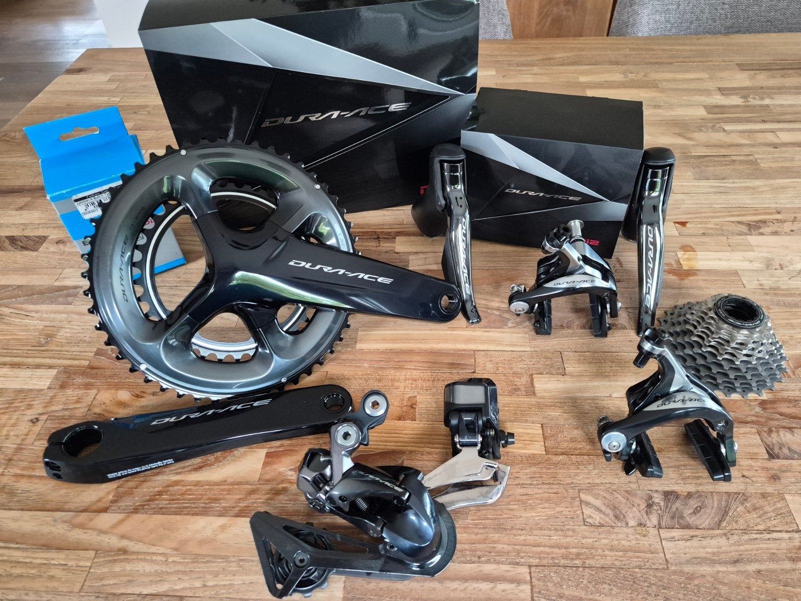 Dura Ace 9100 DI2 groepset, Neuf, Enlèvement ou Envoi, Dérailleur ou Chaîne, Shimano