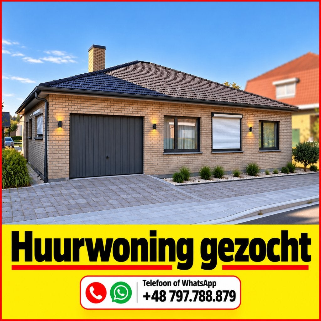 Woning Gezocht om te huuren, regio: Gent + 30km