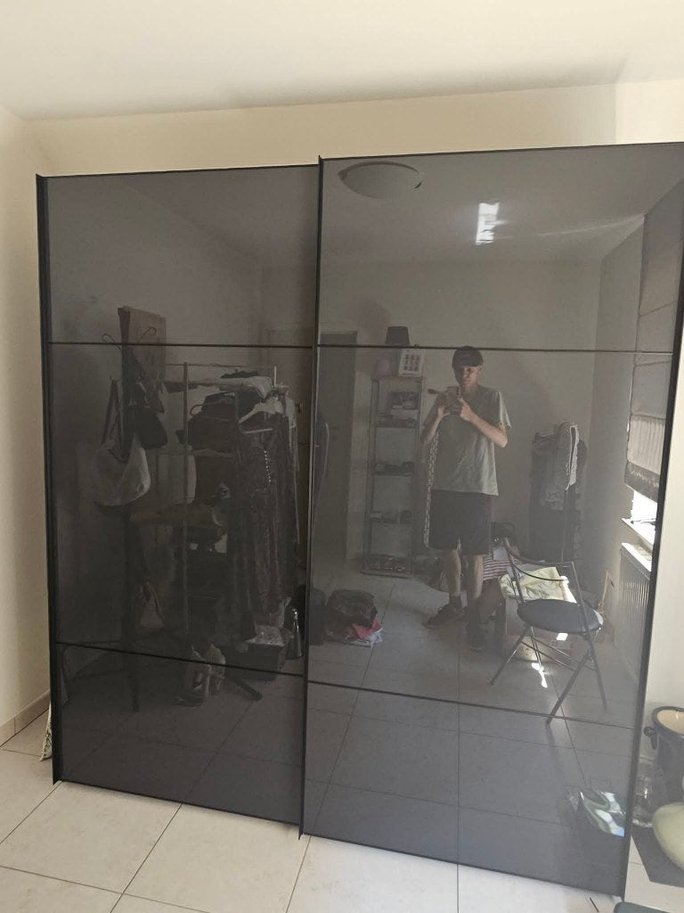 Kleerkast, Huis en Inrichting, Ophalen, Gebruikt, 150 tot 200 cm, Modern