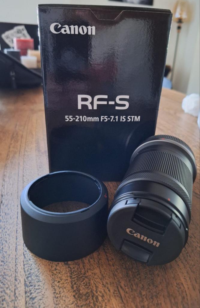 Canon EOS RF-S 55-210, TV, Hi-fi & Vidéo, Photo | Lentilles & Objectifs, Enlèvement ou Envoi