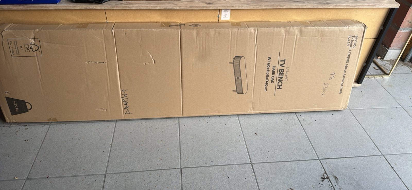 Tv kast, Ophalen, Nieuw