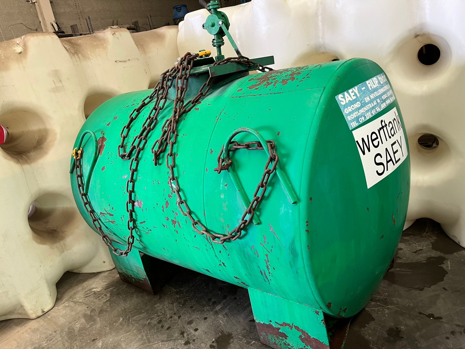 Tank, Enlèvement
