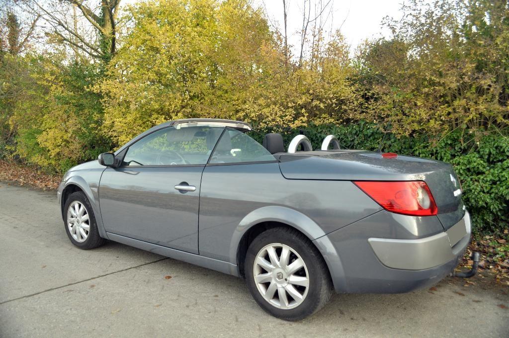 Renault Megane Cabrio Diesel airco ContrlTh Carpass, Autos, Argent ou Gris, Achat, Entreprise, Cabriolet