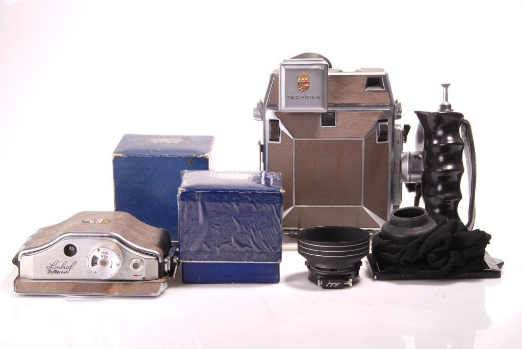 LINHOF SUPER TECHNIKA IV 6x9 FULL SET (6x6), Ophalen of Verzenden