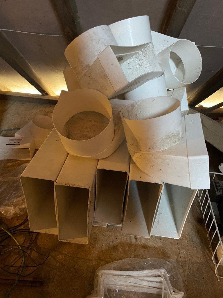 Lot ventilatie afzuigmateriaal, Ophalen, Gebruikt, Ventilator en Afzuiger