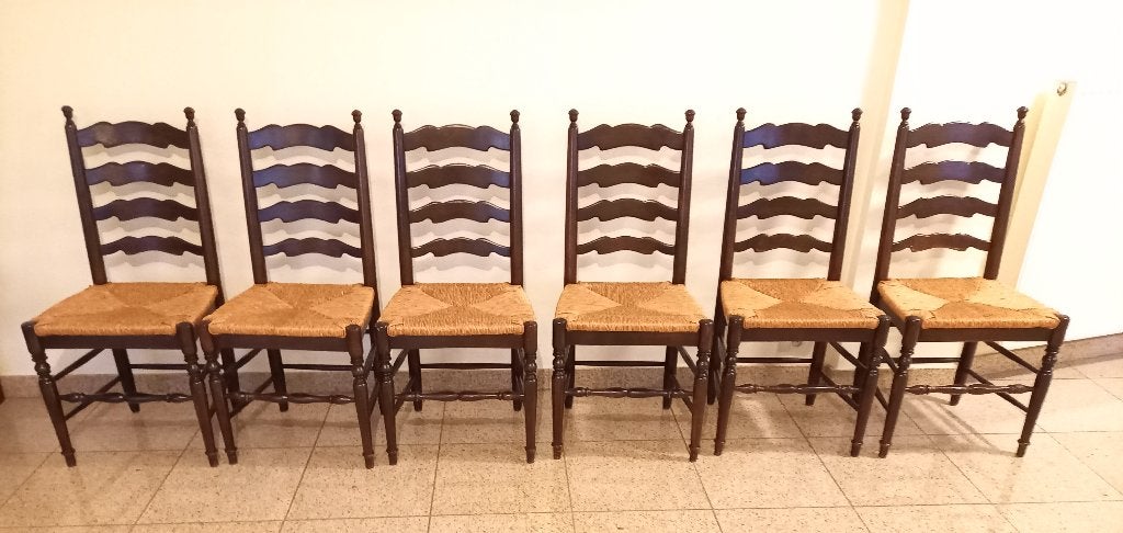 chaises rustiques en bois, Rustiek, Brun, Enlèvement, Bois