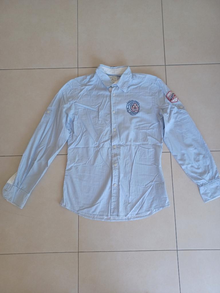 Hemd Tom Tailor maat medium, Ophalen, Blauw, Tom Tailor