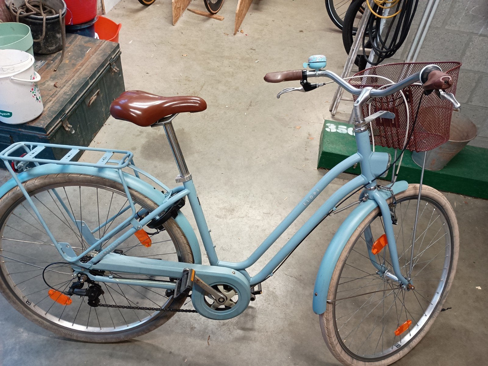 meisjesfiets, Gebruikt, Velgrem, Versnellingen, Ophalen