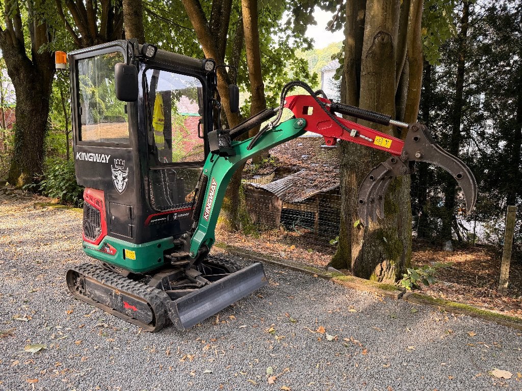 Mini-pelle KINGWAY HFT15 – 2025 – 35 heures, Ophalen, Graafmachine