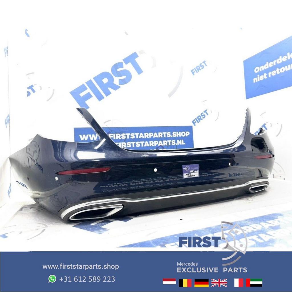 BUMPER W213 E KLASSE ACHTERBUMPER HYBRIDE COMPLEET ORIGINEEL, Gebruikt, -, Ophalen of Verzenden, Achter