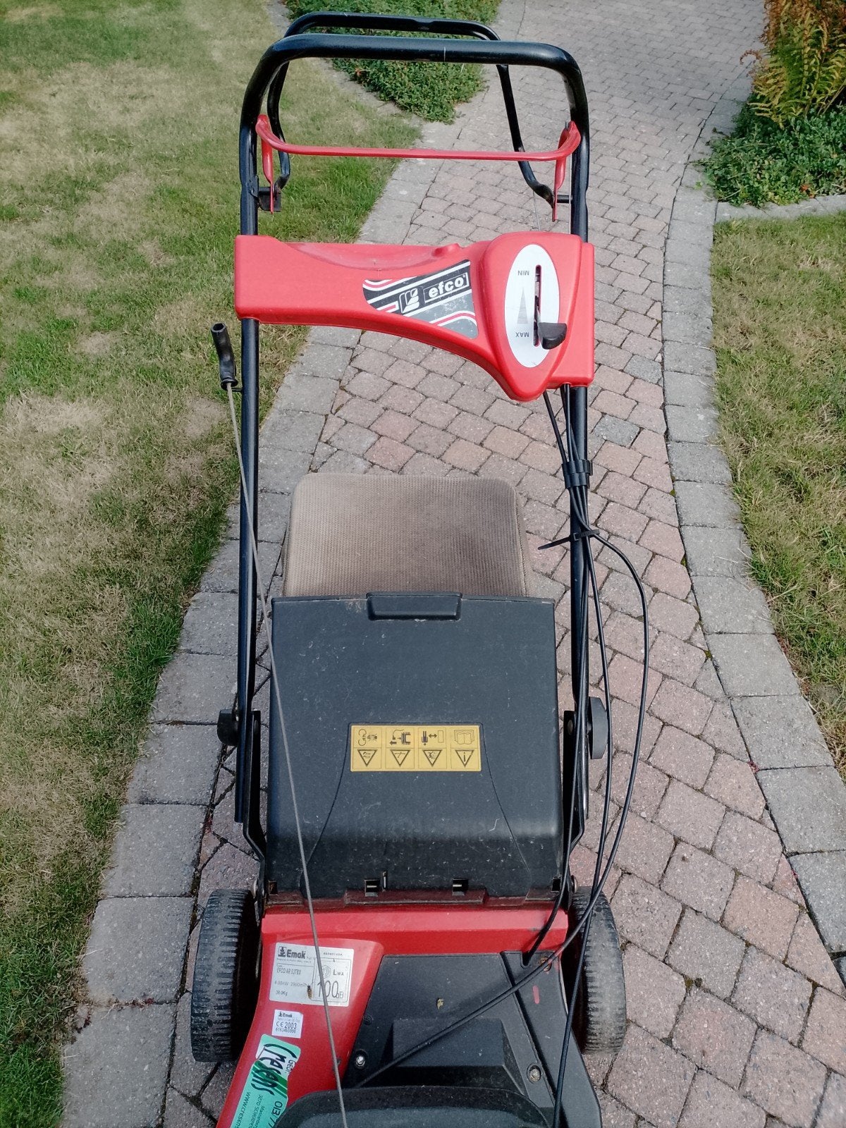 grasmaaier efco, Tuin en Terras, Ophalen