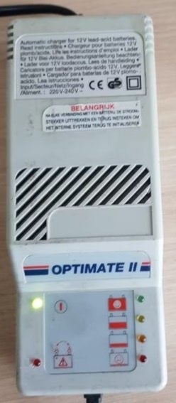 Moto batterijlader Optimate II, Motos, Enlèvement