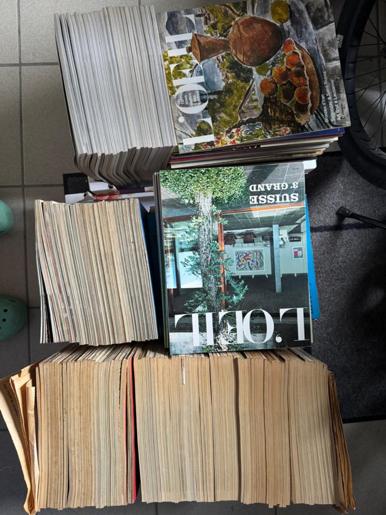 Magazine L’ŒIL, Collections, Enlèvement, 1960 à 1980, Journal ou Magazine