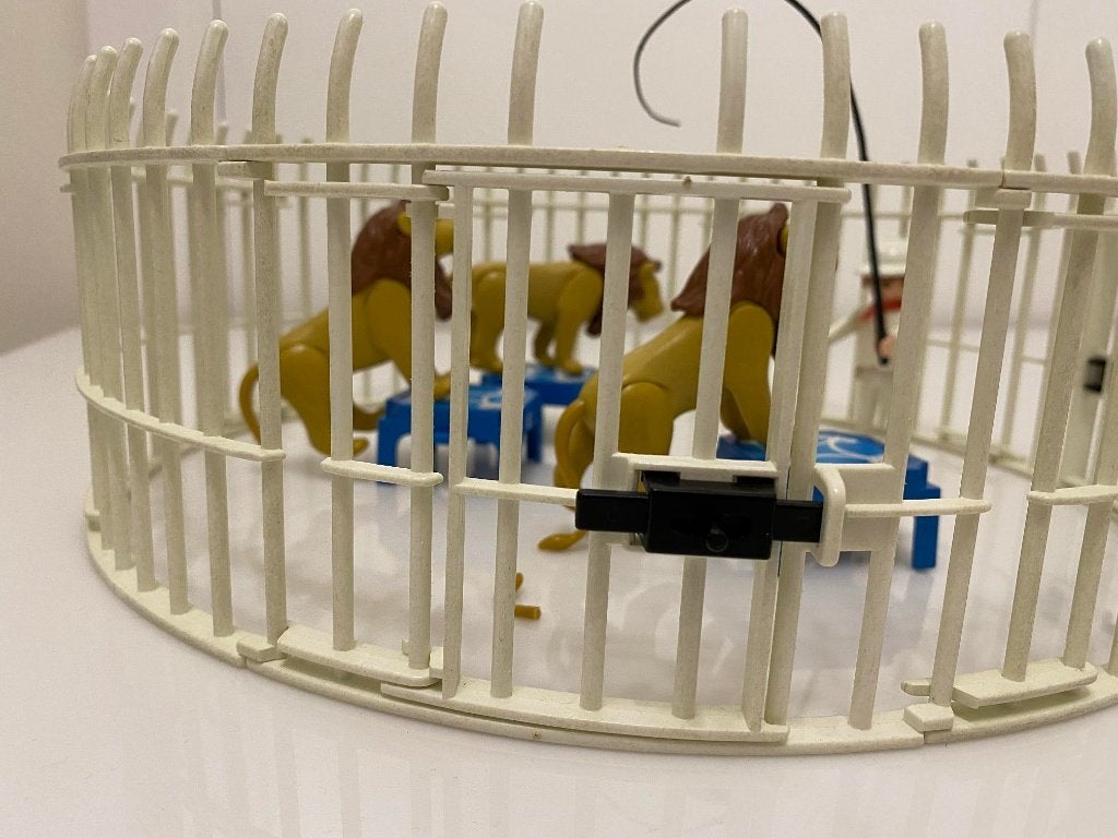 Playmobil : dompteur avec 3 lions, Enlèvement ou Envoi, Comme neuf
