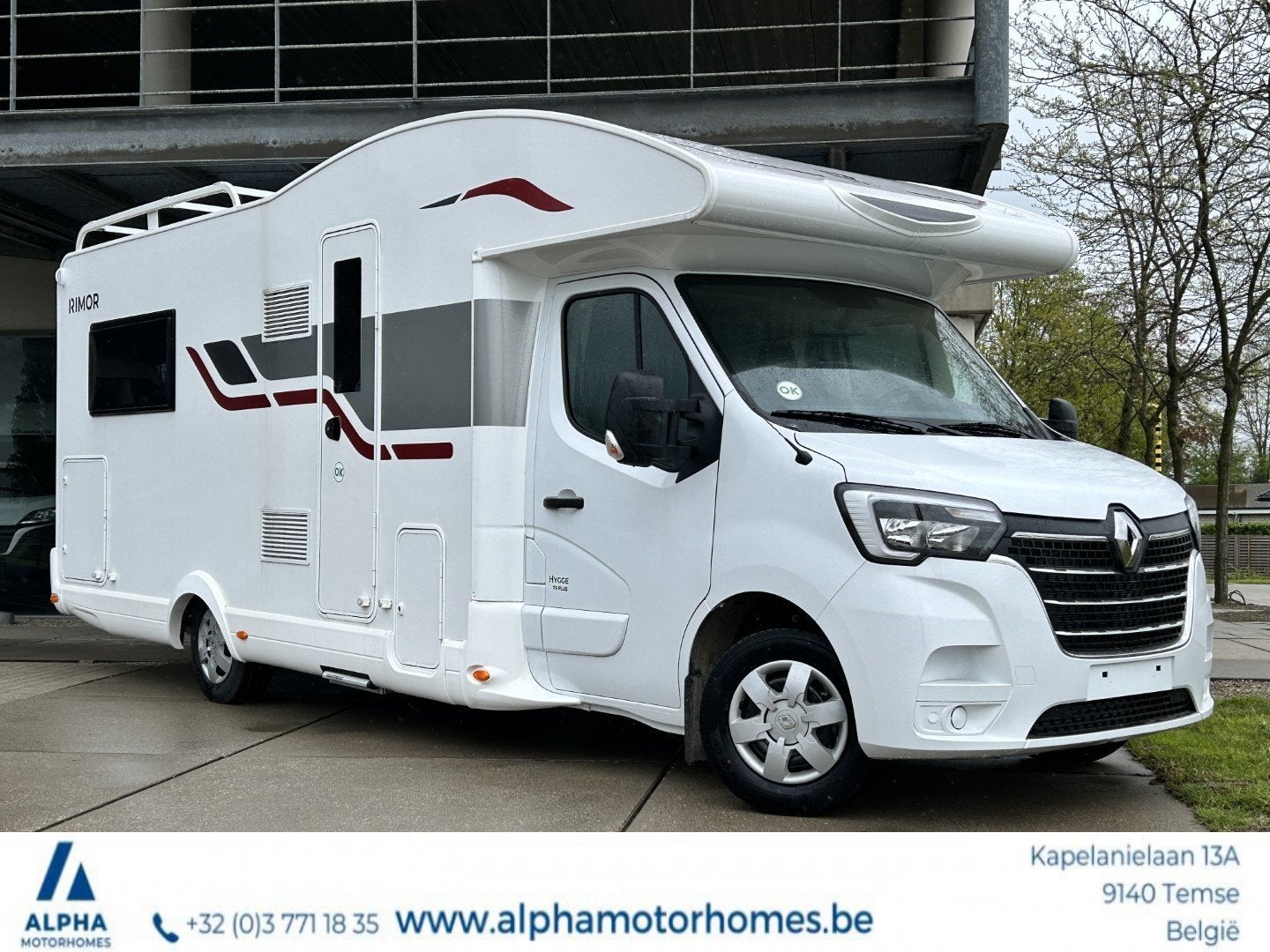 Rimor/Hygge 95 Renault Master 145 PK manueel/Geen kenteken, Entreprise, Boîte manuelle, Diesel, Siège en L
