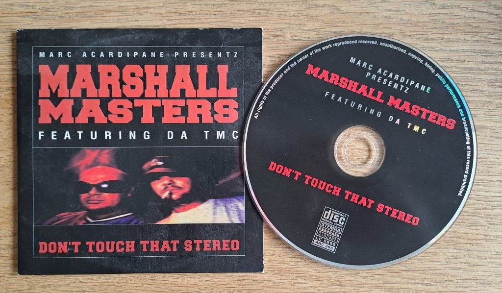 Marshall Masters feat. Da TMC - Don't Touch That Stereo, Enlèvement ou Envoi, Premier pressage, Utilisé, Dance et House
