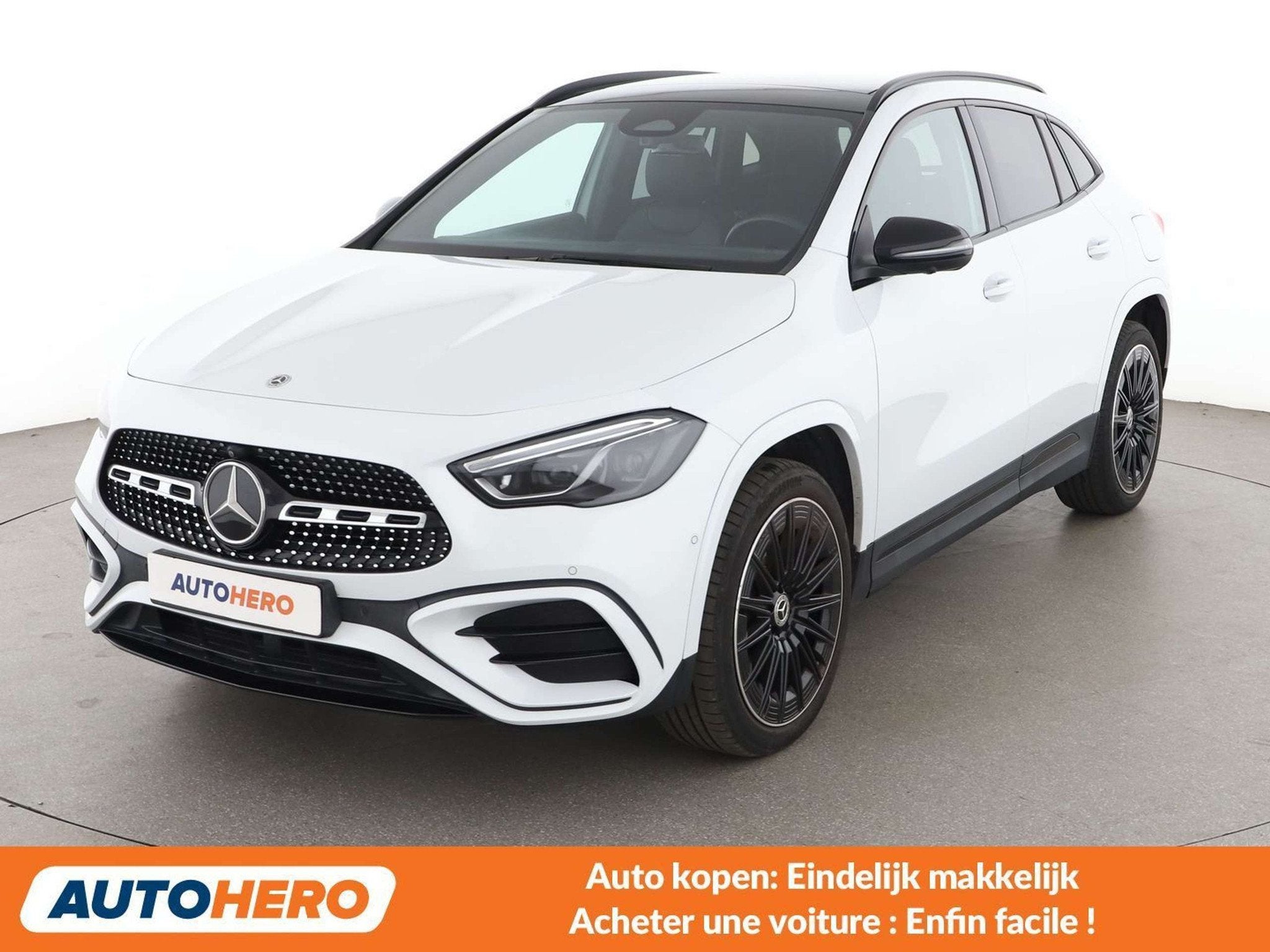 Mercedes-Benz GLA 250 GLA 250e AMG Line (automatique), Autos, Cuir, Noir, 5 portes, 5 places