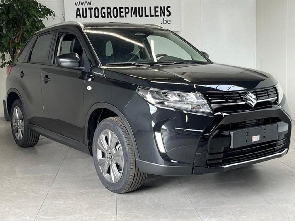 Suzuki Vitara Grand Luxe + HYBRID 2WD Aut (MY24) Garantie t, Auto's, Suzuki, Automaat, 75 kW, Zwart, Bedrijf