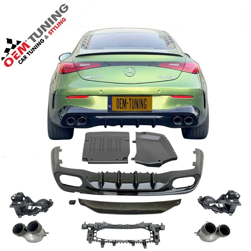 Diffuser geschikt voor CLE-Klasse C236 A236 | AMG 53 Style, Neuf, Arrière, Mercedes-Benz, Enlèvement ou Envoi