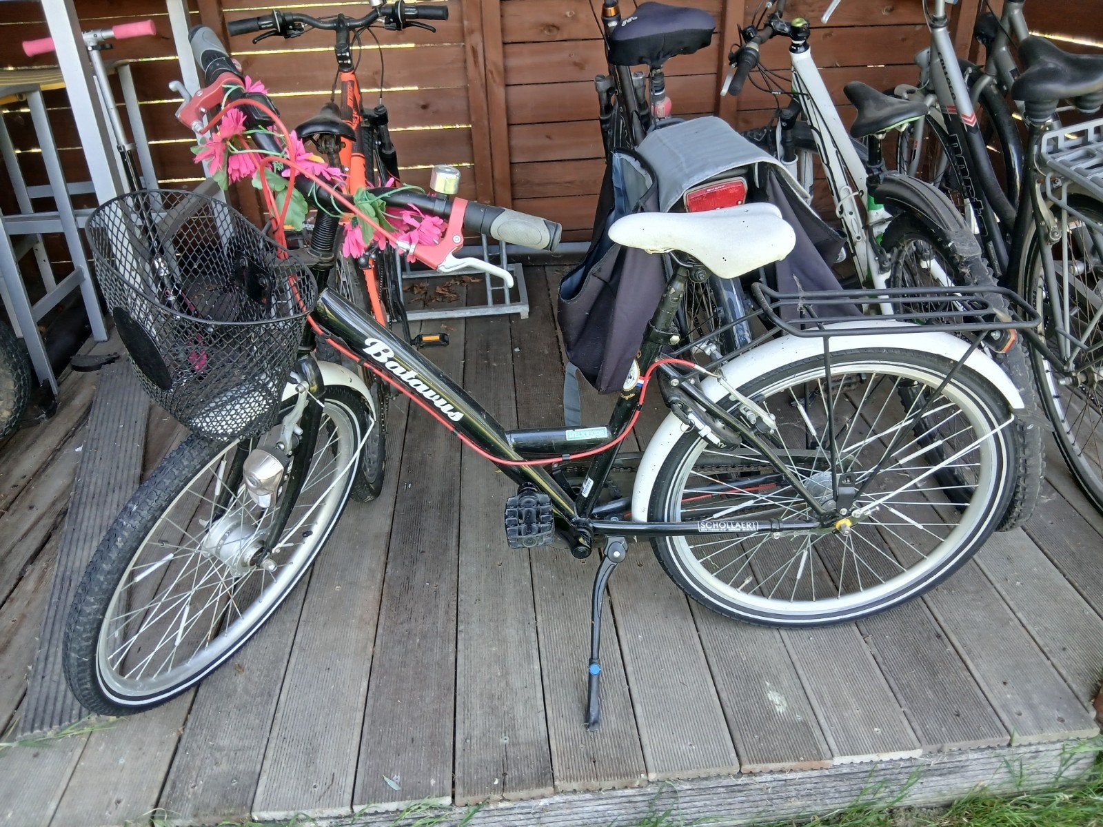 Meisjes fiets 7-8jaar, Fietsen en Brommers, Fietsen | Meisjes, Ophalen of Verzenden