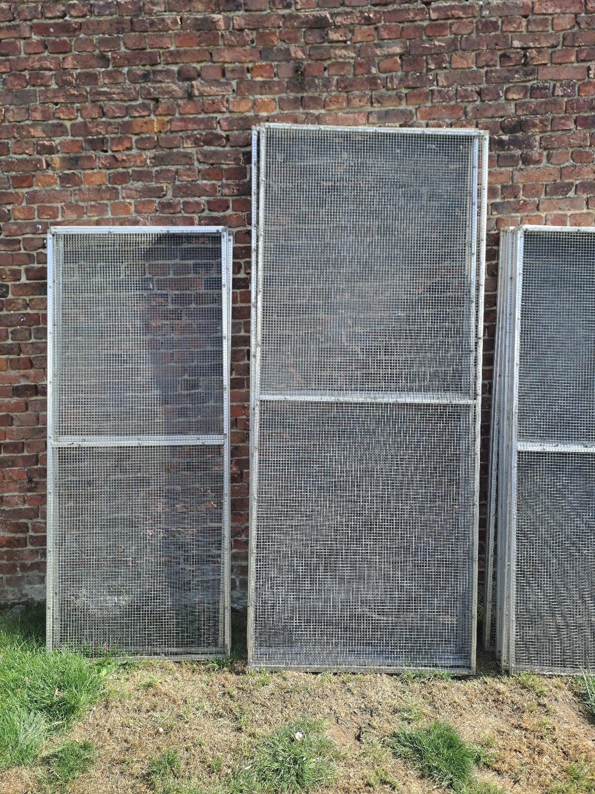 Volierepanelen te koop, Dieren en Toebehoren, Vogels | Hokken en Kooien, Ophalen, Gebruikt, Aluminium, Volière